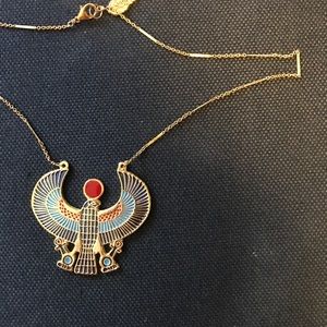 Bauble Bar Gold Phoenix Necklace